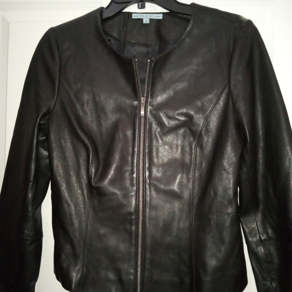 Gorgeous leather jacket size M